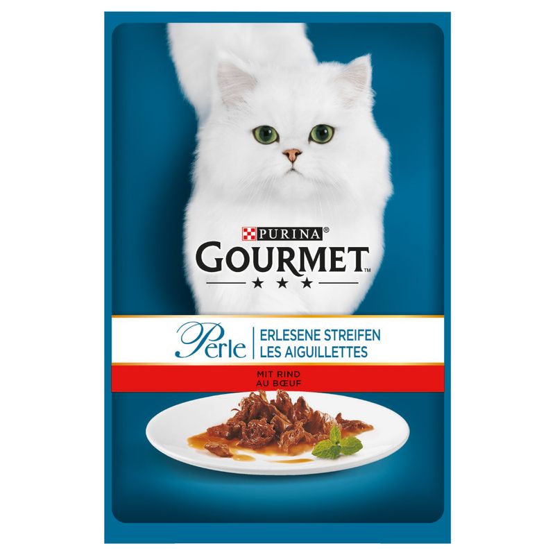 Bitiba Provalo Gourmet Perle 8 x 85 g Alimento umido per gatti Nuova