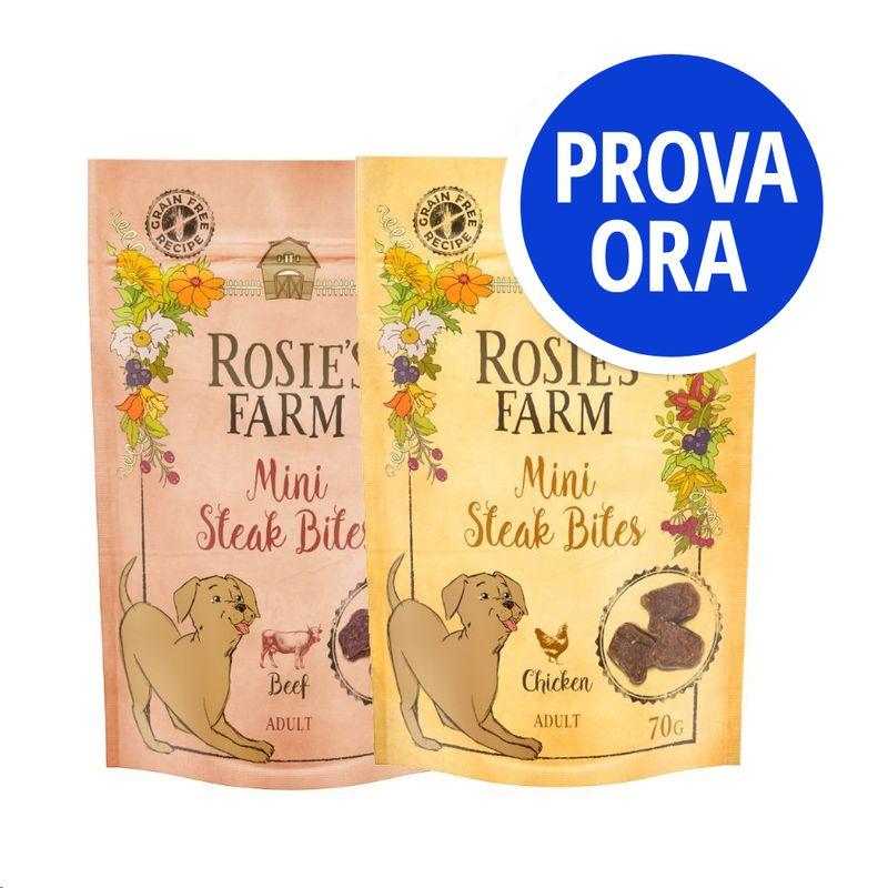 Bitiba Provalo Set misto Rosie's Farm Snacks "Mini Steak Bites" Offerta natalizia