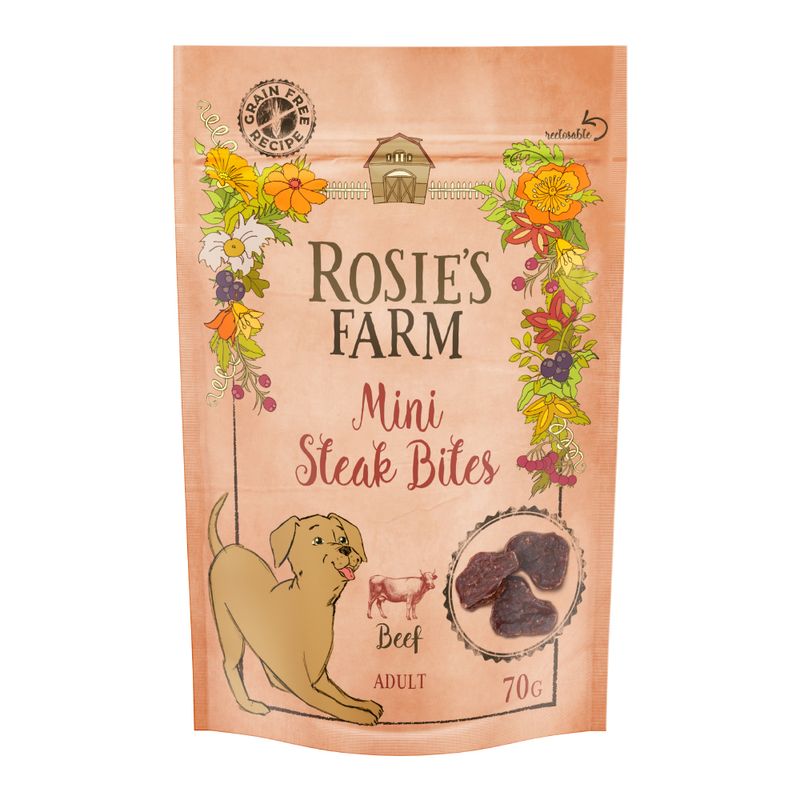 Bitiba Provalo Set misto Rosie's Farm Snacks "Mini Steak Bites" Offerta natalizia