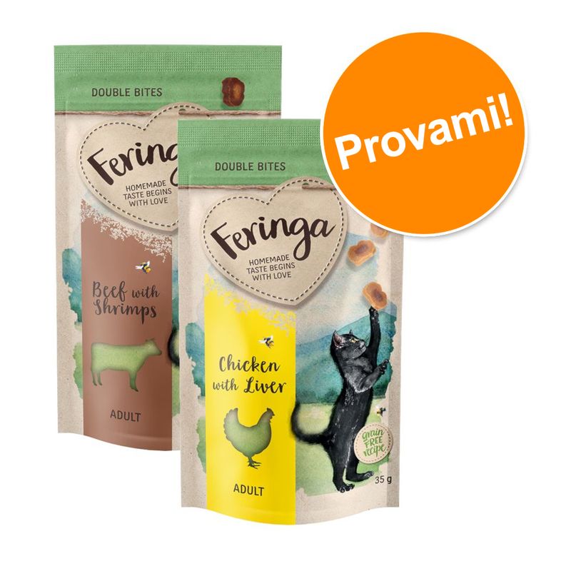 Bitiba Provalo Feringa Double Bites 2 x 35 g Snack per gatti