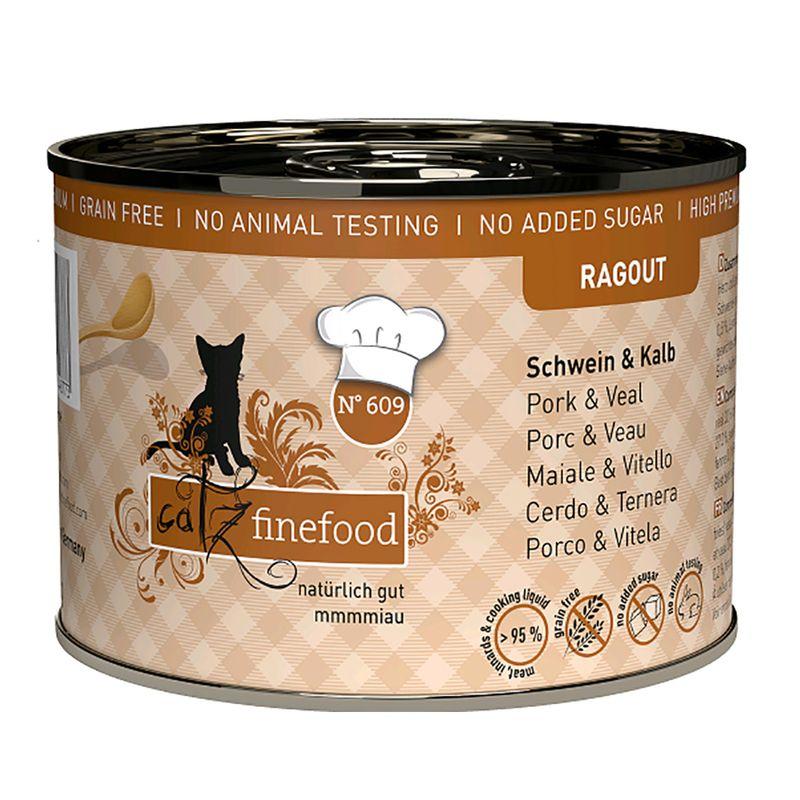 Bitiba Provalo catz finefood Ragout 6 x 180 g umido gatto Ritorno libero