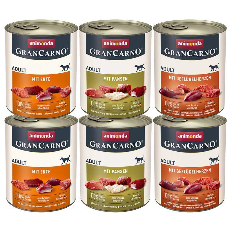 Bitiba Provalo animonda GranCarno Original Adult 6 x 800 g Latest stili