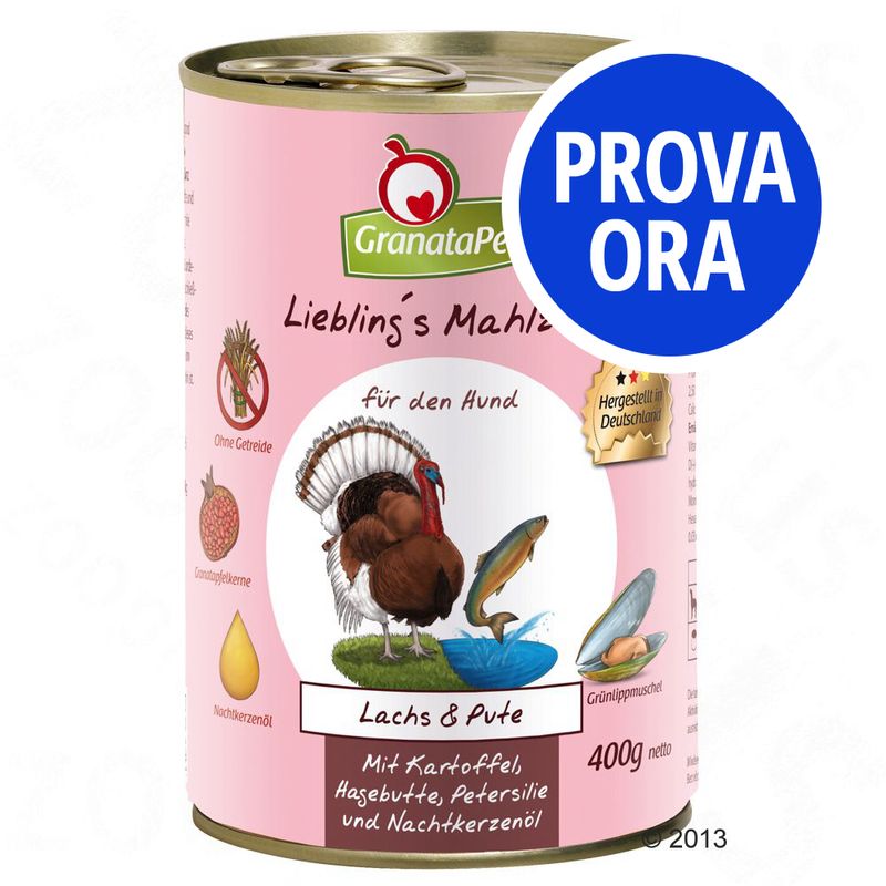 Bitiba Provalo Set misto GranataPet 6 / 12 x 400 g Ultimi due giorni