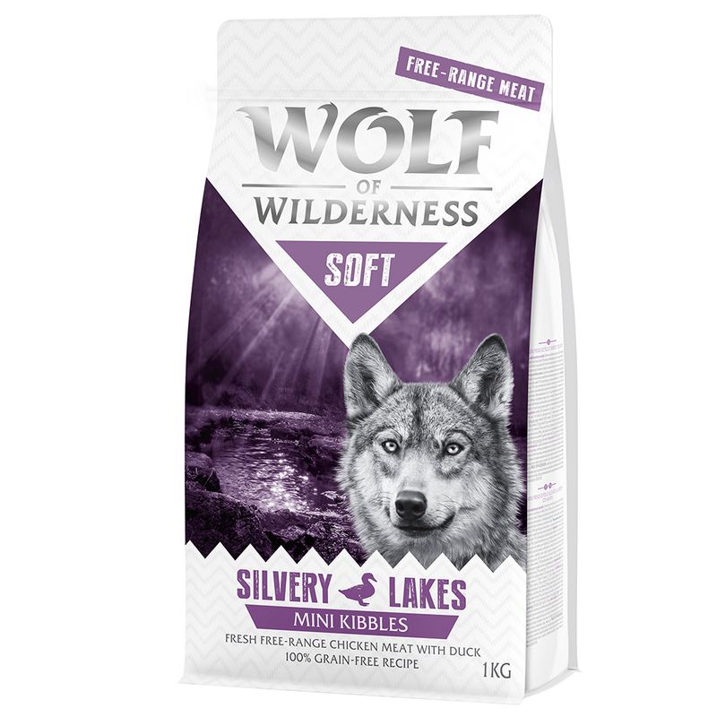 Bitiba Wolf of Wilderness Mini "Soft - Silvery Lakes" Pollo e Anatra ruspanti - senza cereali Vendite stagionali