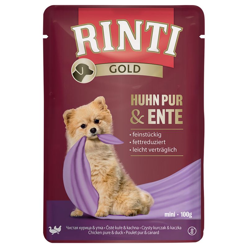 Bitiba RINTI Gold 10 x 100 g Alimento umido per cani Offerta per la Festa della Mamma