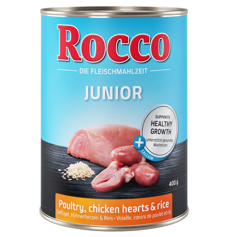 Bitiba Rocco Junior 6 x 400 g umido per cane Latest stili