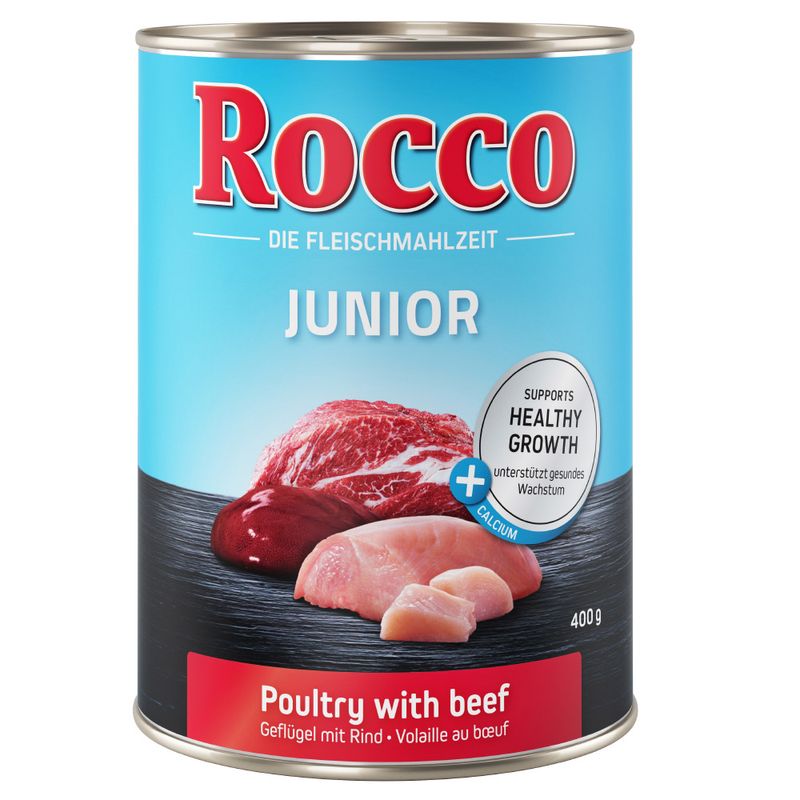 Bitiba Rocco Junior 6 x 400 g umido per cane Latest stili
