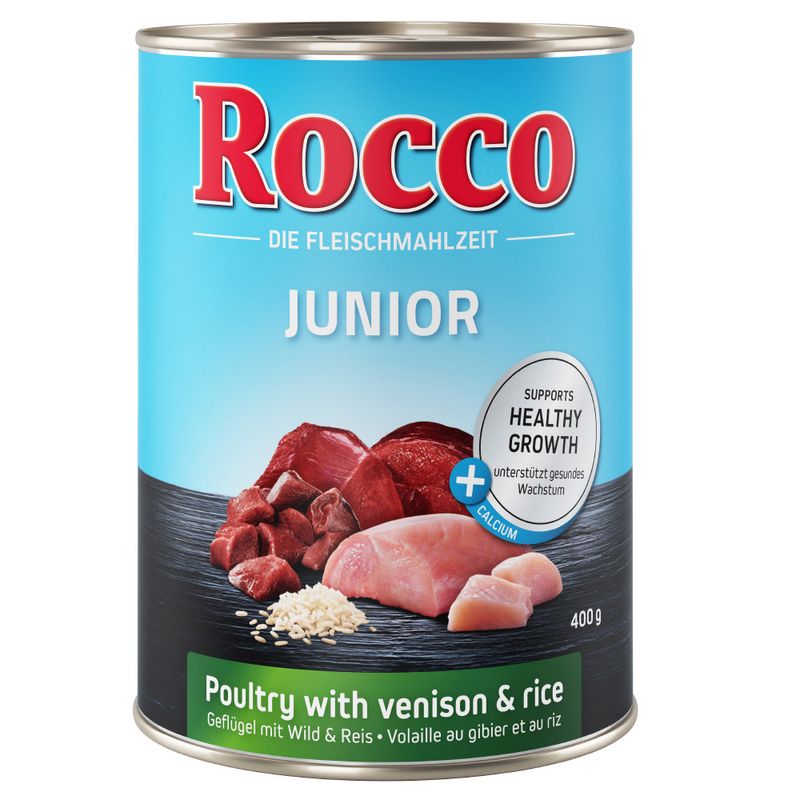 Bitiba Rocco Junior 6 x 400 g umido per cane Latest stili