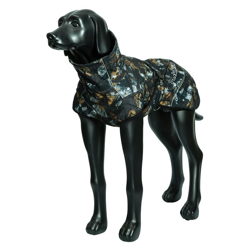 Bitiba Mantella per cani Rukka® Breeze nera con stampa Only for today