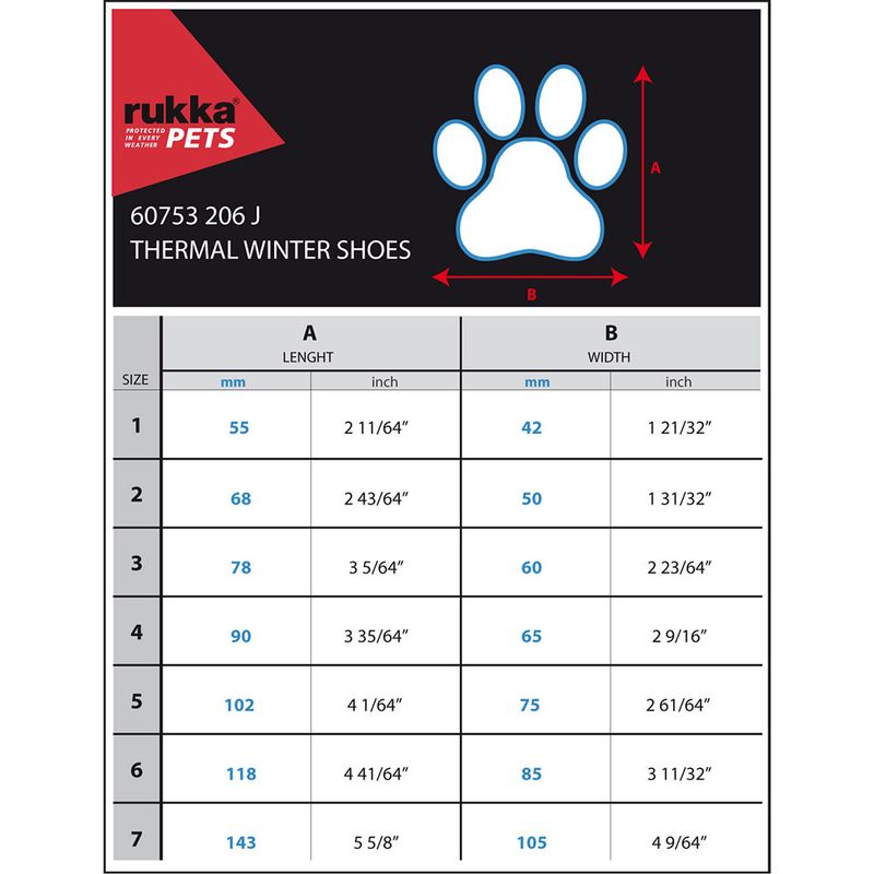 Bitiba Scarpe invernali per cani Rukka® Thermo nere Enormi sconti