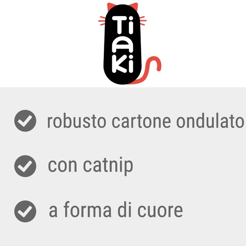 Bitiba Graffiatoio TIAKI Cuore Officina