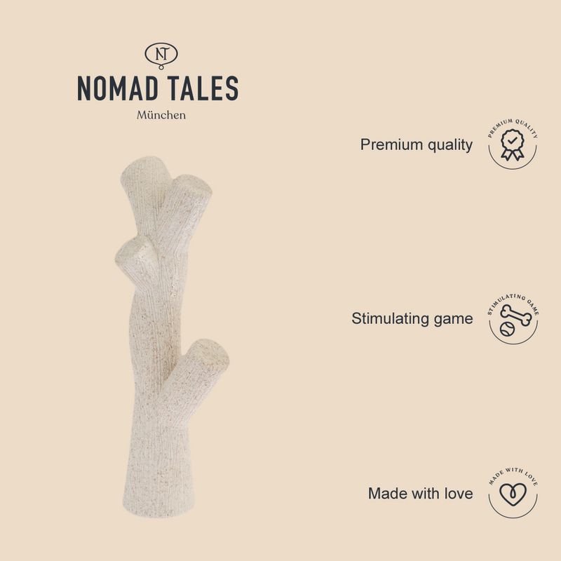 Bitiba Nomad Tales Calma Giocattolo per cani Ramo di paglia di mais Convenienza