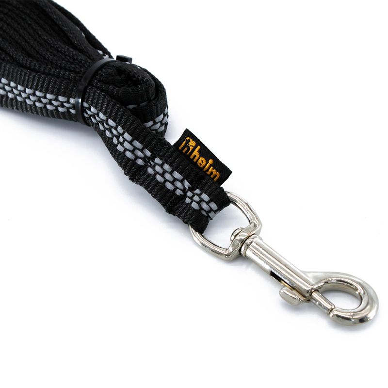 Bitiba Guinzaglio da ricerca Heim con dettagli riflettenti nero Outlet