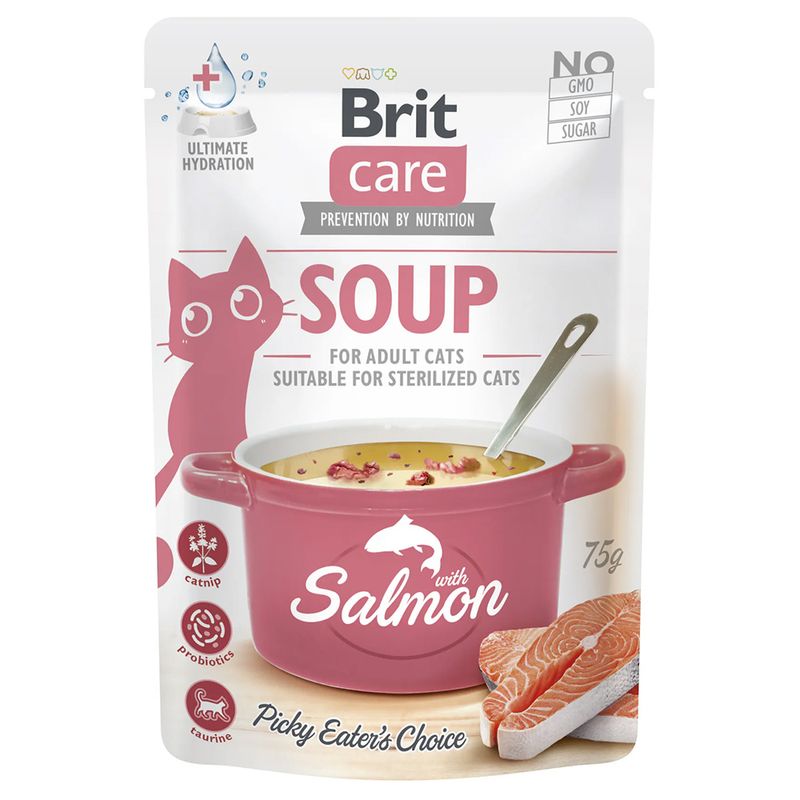 Bitiba Brit Care Soup 15 x 75 g umido gatto Sconto di tempo limitato