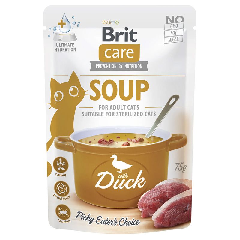 Bitiba Brit Care Soup 15 x 75 g umido gatto Sconto di tempo limitato