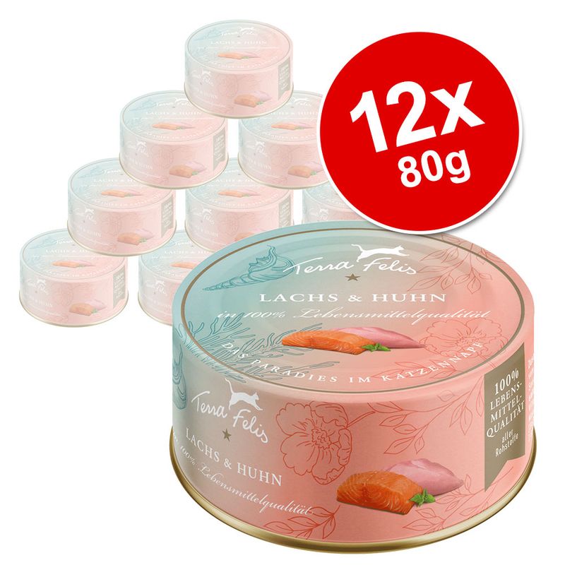 Bitiba Terra Felis Complete 12 x 80 g umido per gatti