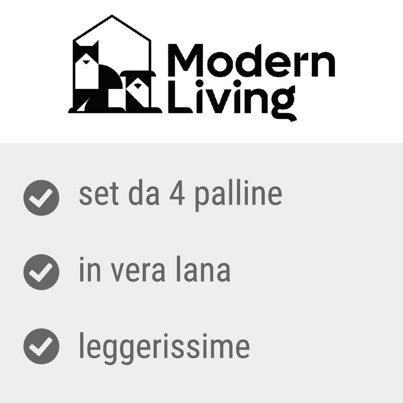 Bitiba Palline di lana Modern Living Laponia per gatto Offerta esclusiva