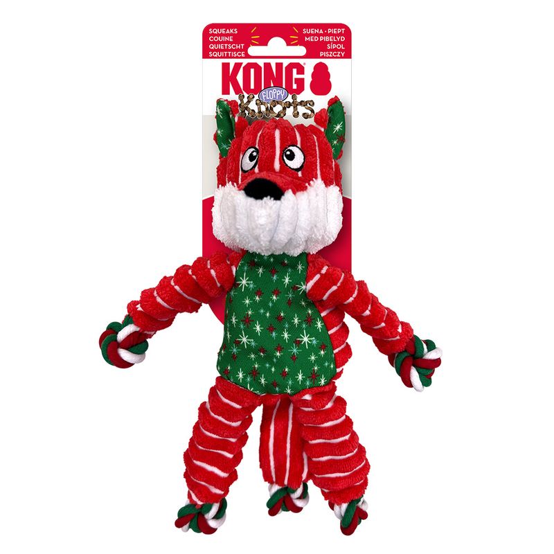 Bitiba KONG Holiday Floppy Knots Fox Bestseller