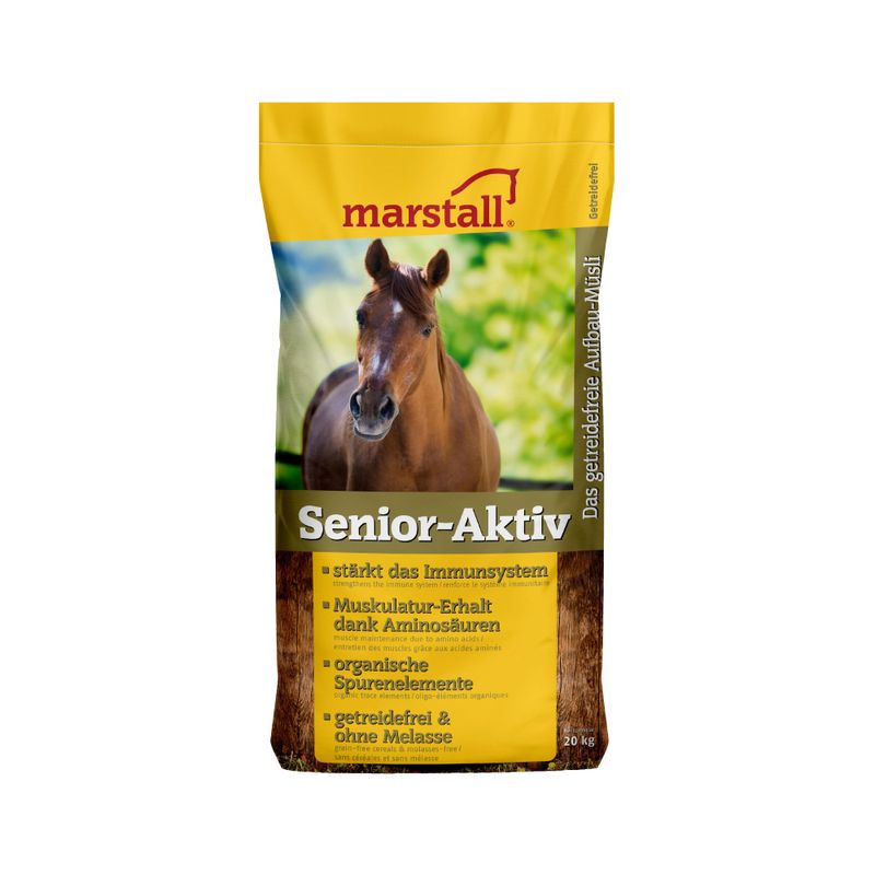 Bitiba Marstall Senior Aktiv Mangime complementare per cavalli