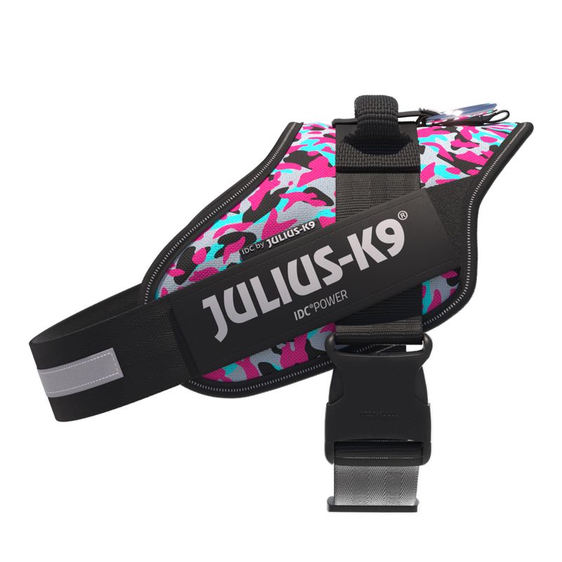Bitiba Pettorina JULIUS-K9 IDC® Powerharness rosa e grigio Offerta speciale della fabbrica