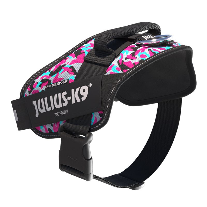 Bitiba Pettorina JULIUS-K9 IDC® Powerharness rosa e grigio Offerta speciale della fabbrica