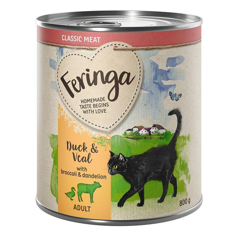 Bitiba Fai scorta Feringa Classic Meat 24 x 800 g Alimento umido per gatti Trasporto libero internazionale