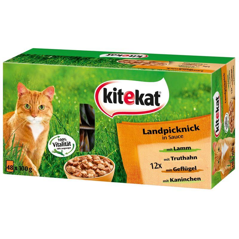 Bitiba Kitekat in buste 96 x 85 g Umido per gatto Officina