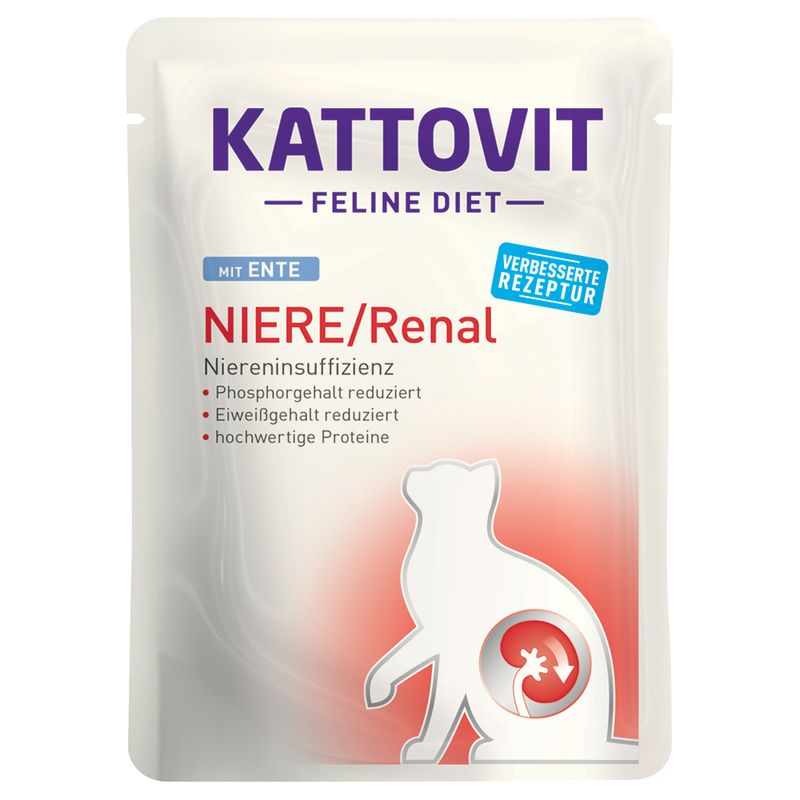 Bitiba Kattovit Renal - in busta 24 x 85 g Umido per gatto Esporta salva