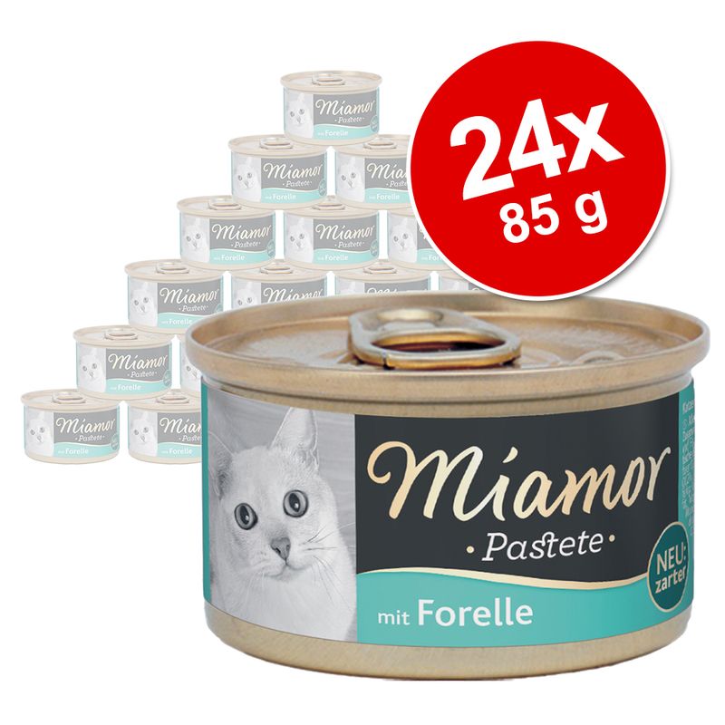 Bitiba Fai scorta Miamor Paté 24 x 85 g Alimento umido per gatti Qualità Garantita
