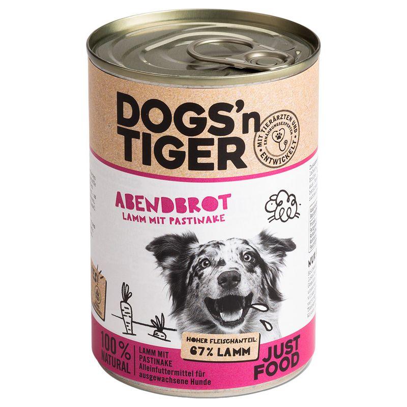 Bitiba Fai scorta Dogs'n Tiger Adult 12 x 400 g umido cane Shopping Online