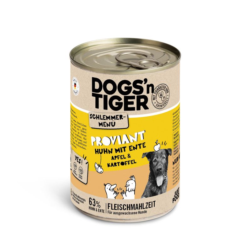 Bitiba Dogs'n Tiger Menù Gourmet 12 x 400 g Umido per cane Affare Del Giorno