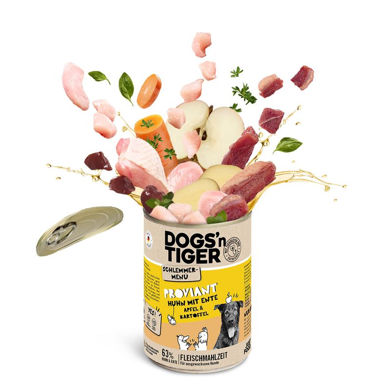 Bitiba Dogs'n Tiger Menù Gourmet 12 x 400 g Umido per cane Affare Del Giorno