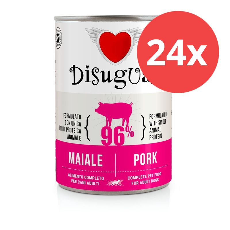 Bitiba Multipack risparmio Disugual Adult 24 x 400 g umido cane Sottocosto