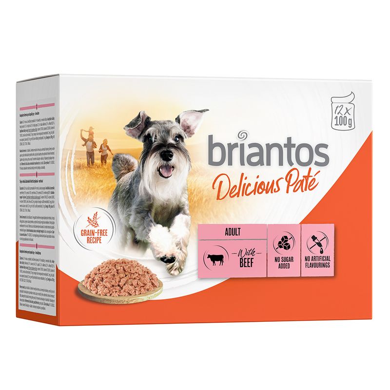 Bitiba Briantos Delicious Paté 48 x 100 g Umido per cane Sconto