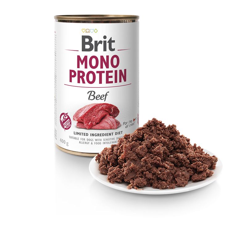 Bitiba Fai scorta Brit Mono Protein 24 x 400 g umido per cane Economico