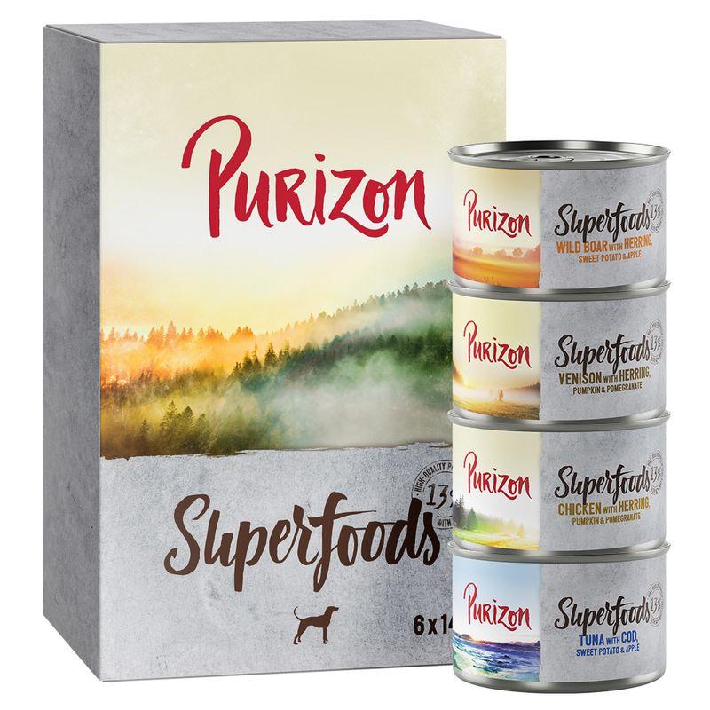 Bitiba Purizon Superfoods 24 x 140 g Umido per cane Online
