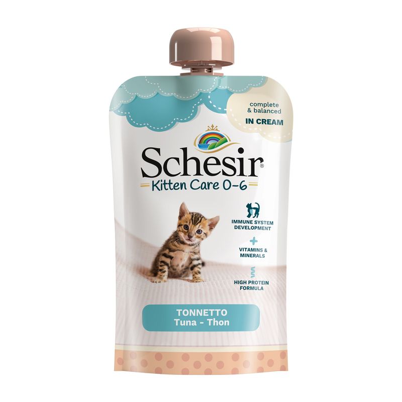 Bitiba Schesir Kitten in crema 20 x 150 g Umido per gatto Outlet