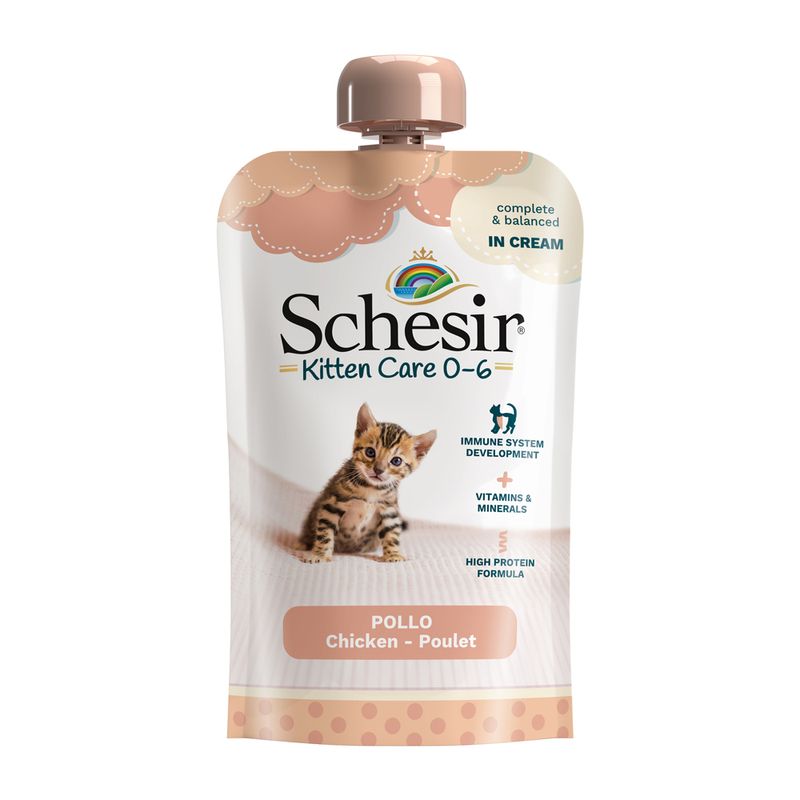 Bitiba Schesir Kitten in crema 20 x 150 g Umido per gatto Outlet