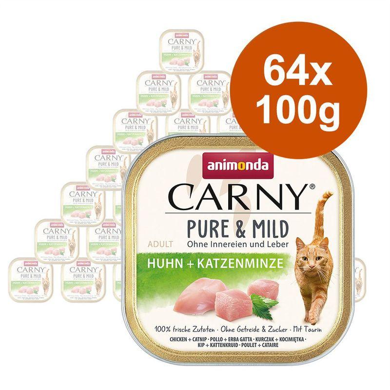 Bitiba animonda Carny Adult Pure & Mild 64 x 100 g Umido per gatto Negozio