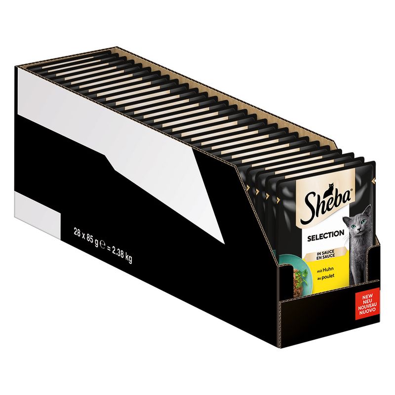 Bitiba Sheba Variazioni Buste 56 x 85 g Umido per gatto Nuova