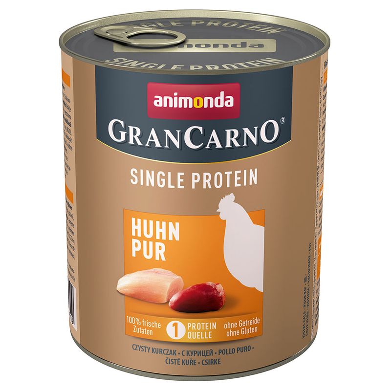 Bitiba Fai scorta animonda GranCarno Adult Single Protein 24 x 800 g