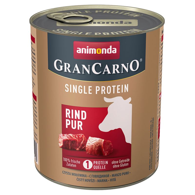 Bitiba Fai scorta animonda GranCarno Adult Single Protein 24 x 800 g Vendite stagionali