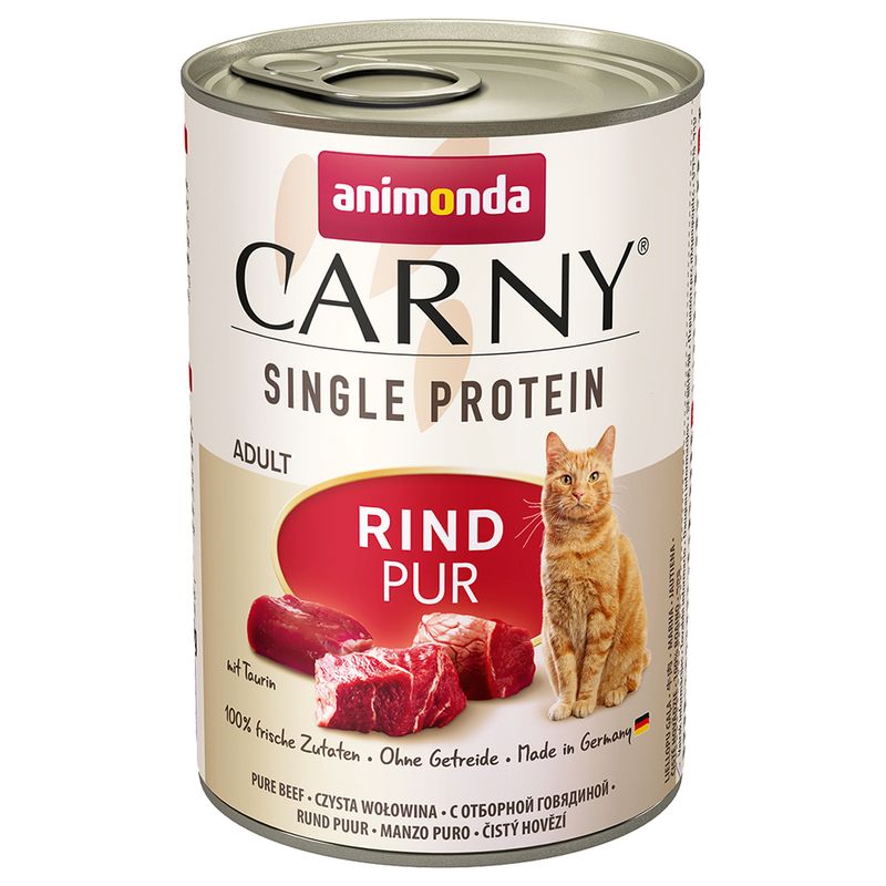 Bitiba Fai scorta animonda Carny Single Protein Adult 24 x 400 g Black Friday