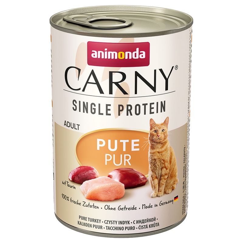 Bitiba Fai scorta animonda Carny Single Protein Adult 24 x 400 g Black Friday