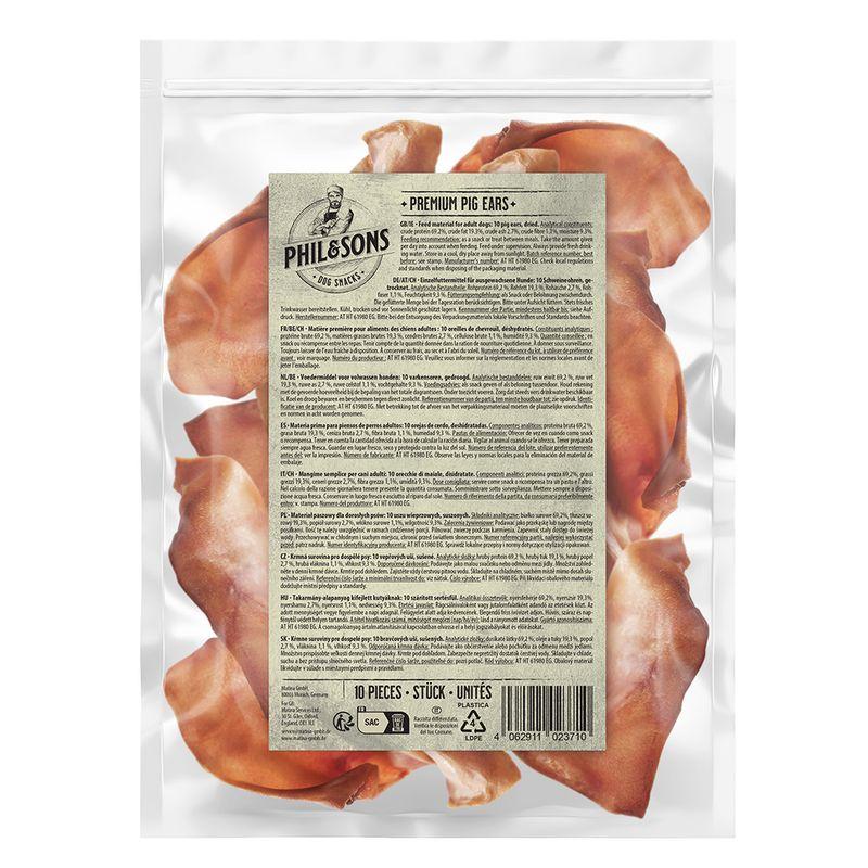 Bitiba Phil & Sons Orecchie di Maiale Premium Snack per cani Offerta temporanea