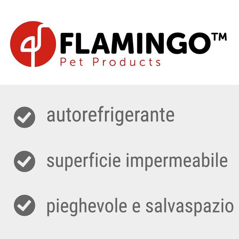 Bitiba Tappetino rinfrescante Flamingo Frosty blu ACQUISTA ORA
