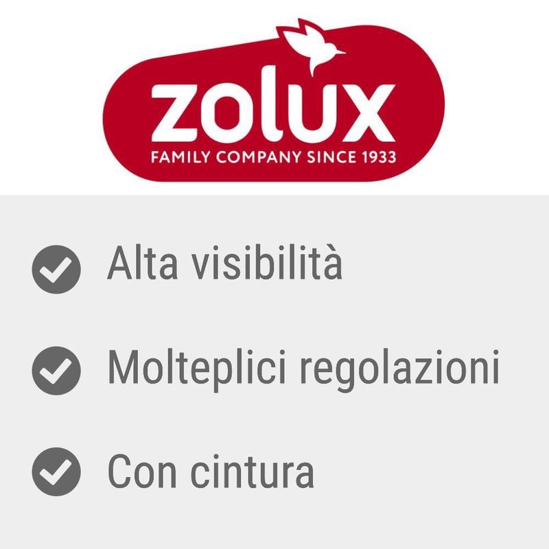 Bitiba Pettorina regolabile per cani Zolux Moov Comfort colore rosso Latest stili