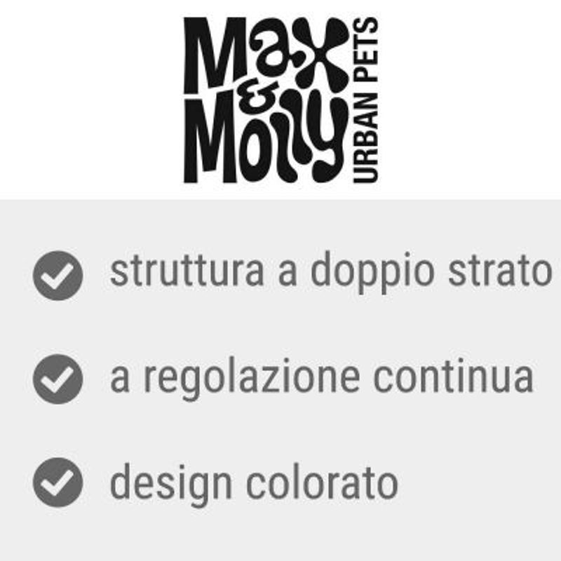 Bitiba Pettorina ad H Max & Molly Monkey Maniac Sostegno trimestrale