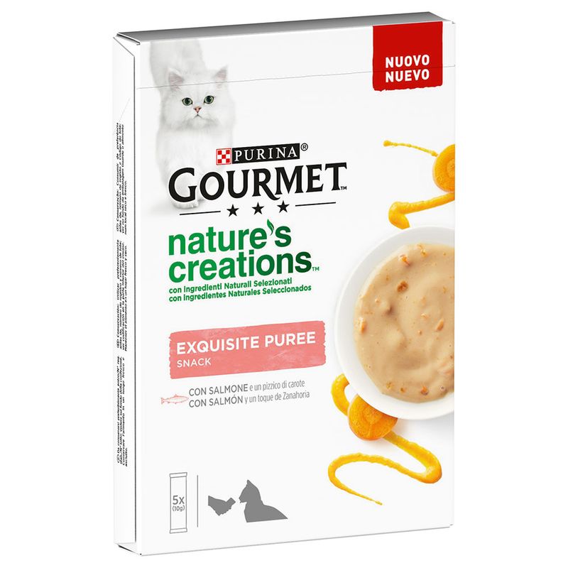 Bitiba Gourmet Nature's Creations Exquisite Puree Snack 5 x 10 g Enormi sconti