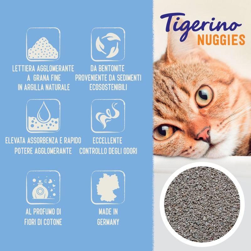 Bitiba Lettiera Tigerino Nuggies (Ultra) - fiori di cotone Limitato a 3 giorni